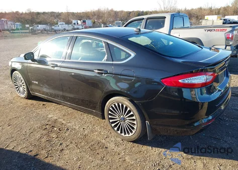 2013 Ford Fusion Hybrid Titanium из США, поврежденный, VIN 3FA6P0RU6DR381893